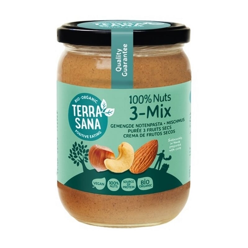 3-Mix Crema De Frutos Secos Sin Cacahuete 500g