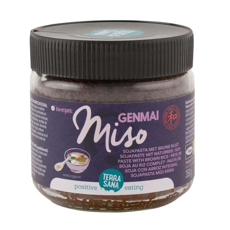 Genmai Miso (Sin Pasteurizar) Pasta De Soja Con Arroz Integral 350g