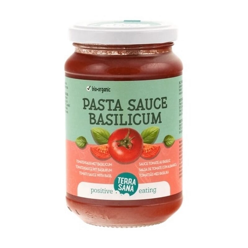 Salsa De Tomate Con Albahaca Bio 340g