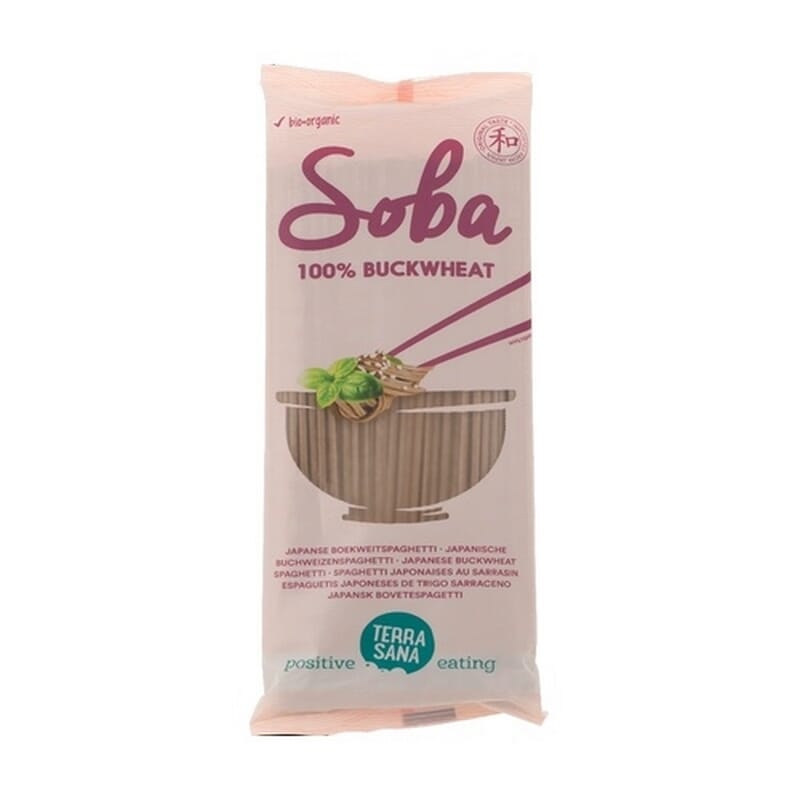 Soba 100% - Espaguetis Japoneses De Trigo Sarraceno 200g de Terrasana