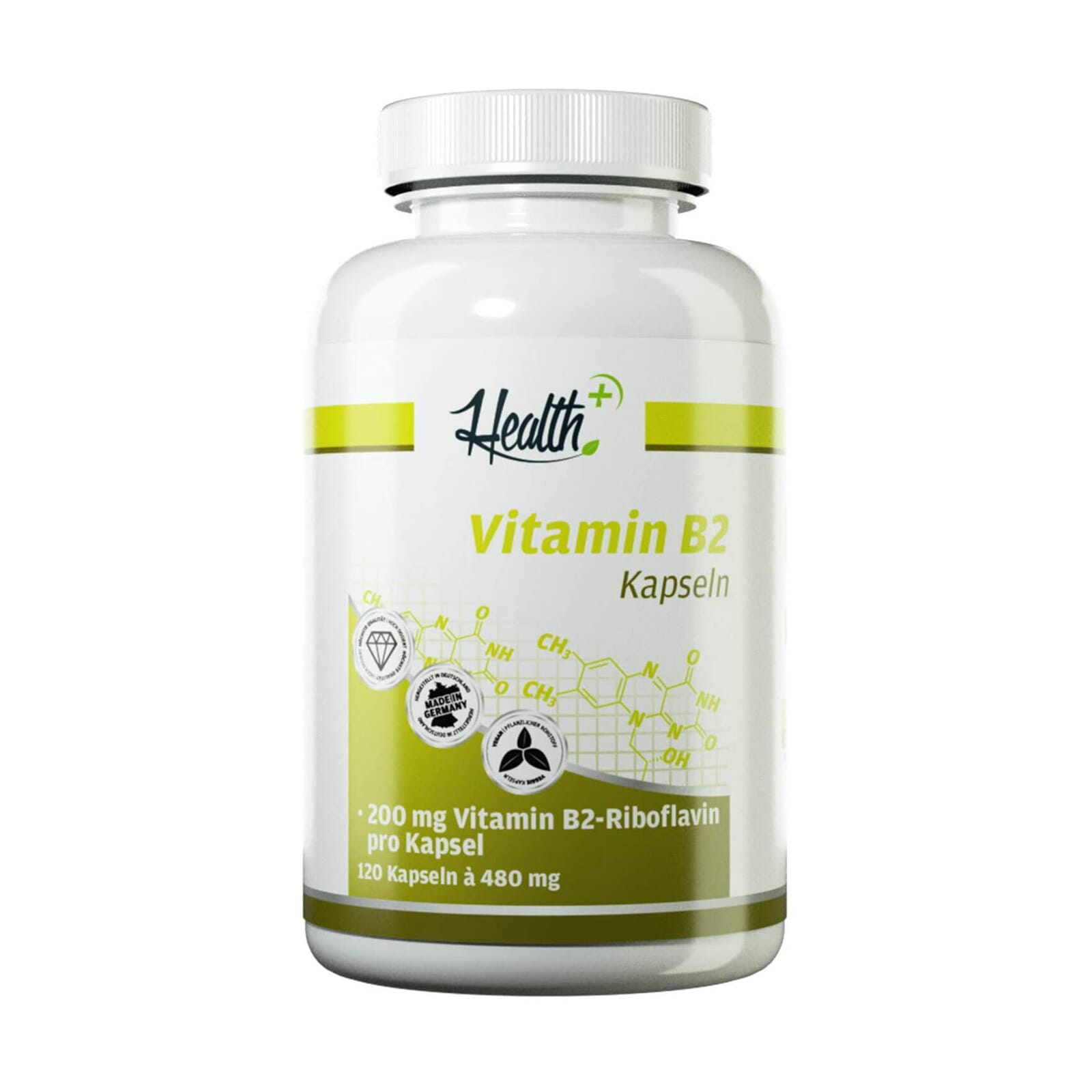 Health+ Vitamin B2 120 Caps
