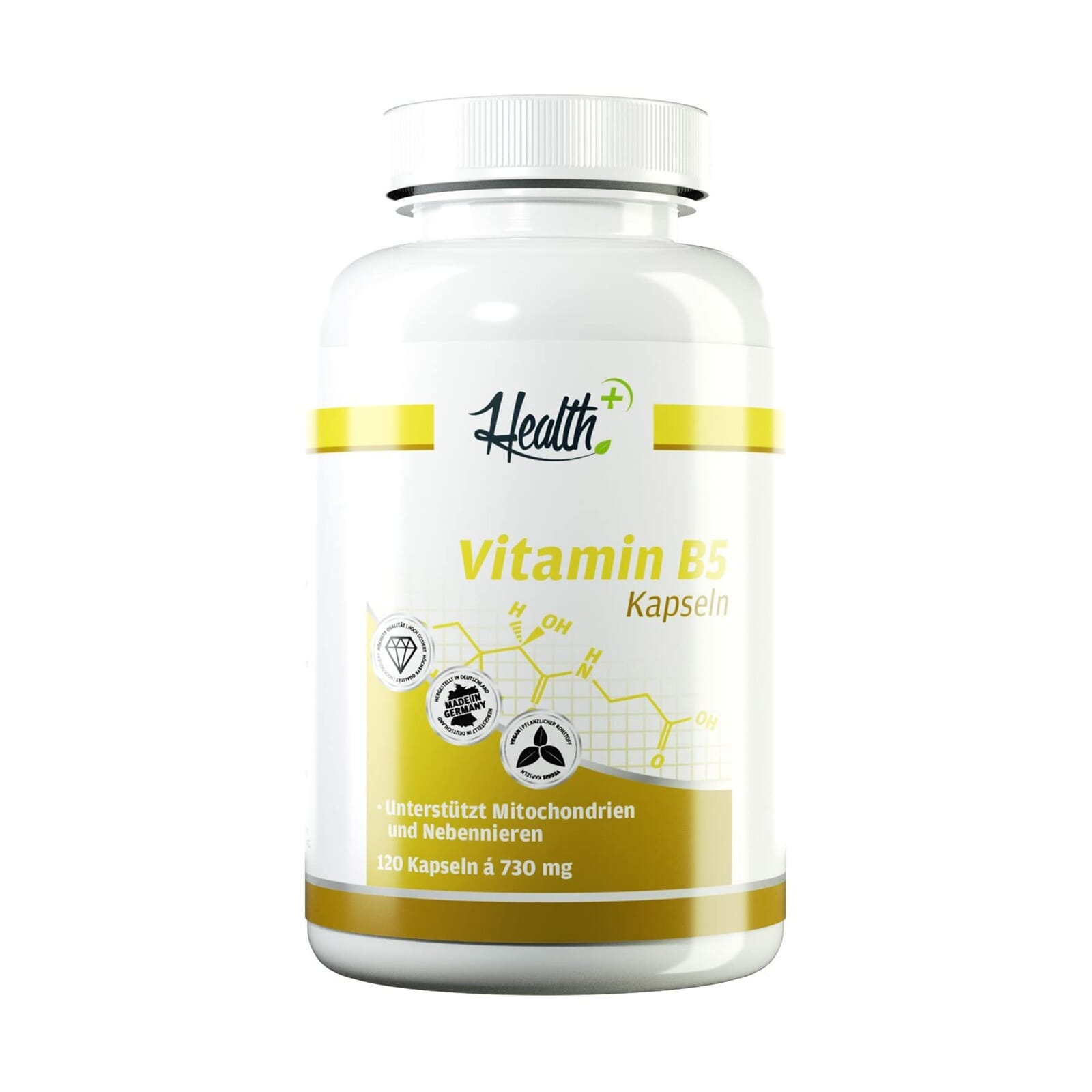 Health+ Vitamin B5 120 Caps