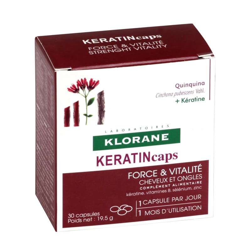 Keratincaps Fuerza Y Vitalidad Cabello Y Uñas 30 Caps