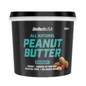 Peanut Butter Crunchy 1000g de Biotech USA