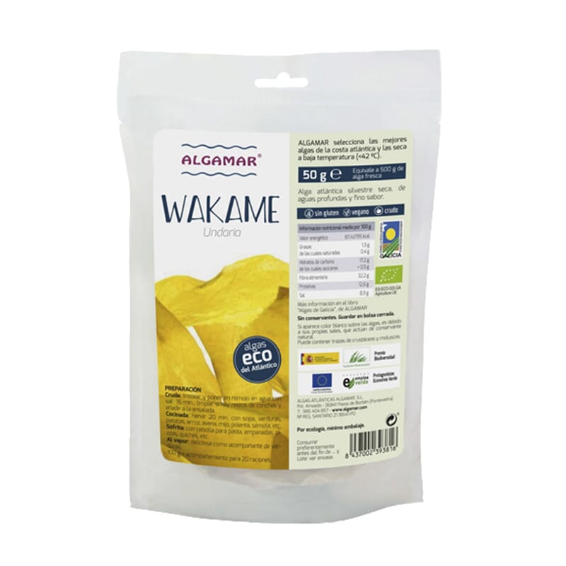 Algas Wakame Eco 50g