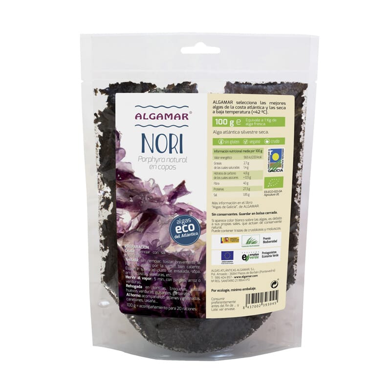 Algas Nori Eco 100g