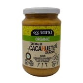Crema De Cacahuete Crunchy Orgánica 350g - Ecosana