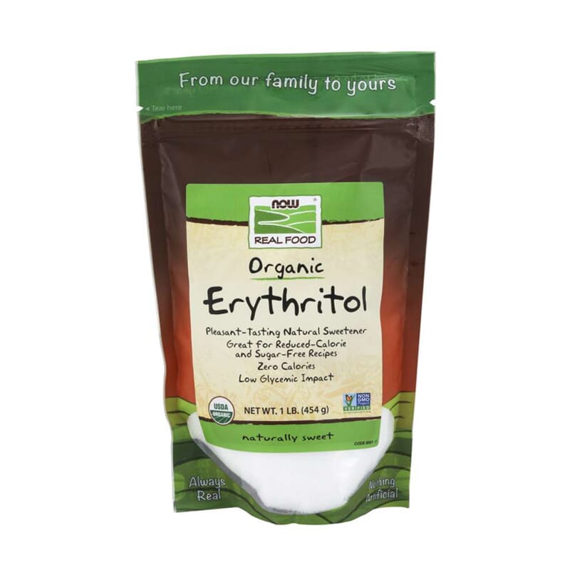 Real Food Organic Erythritol 454g