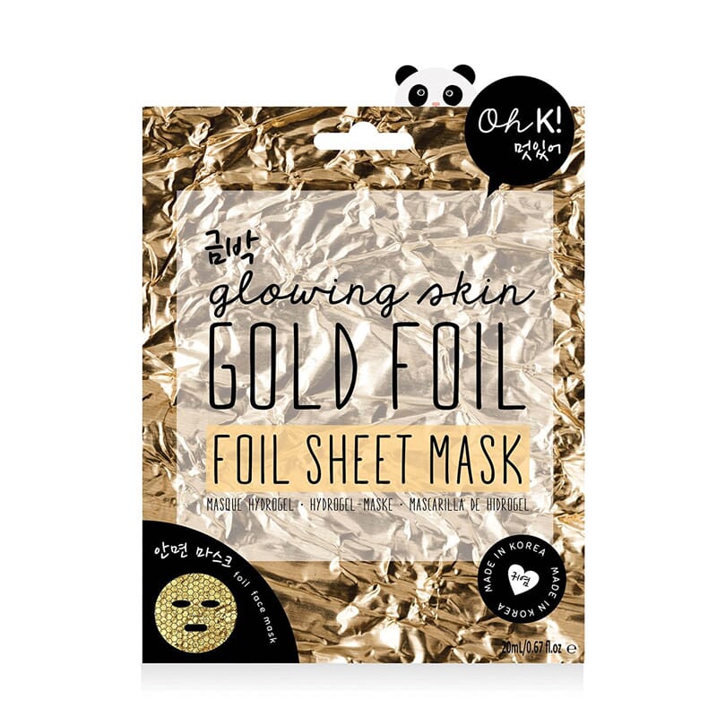 Mascarilla De Hidrogel De Polvo De Oro 