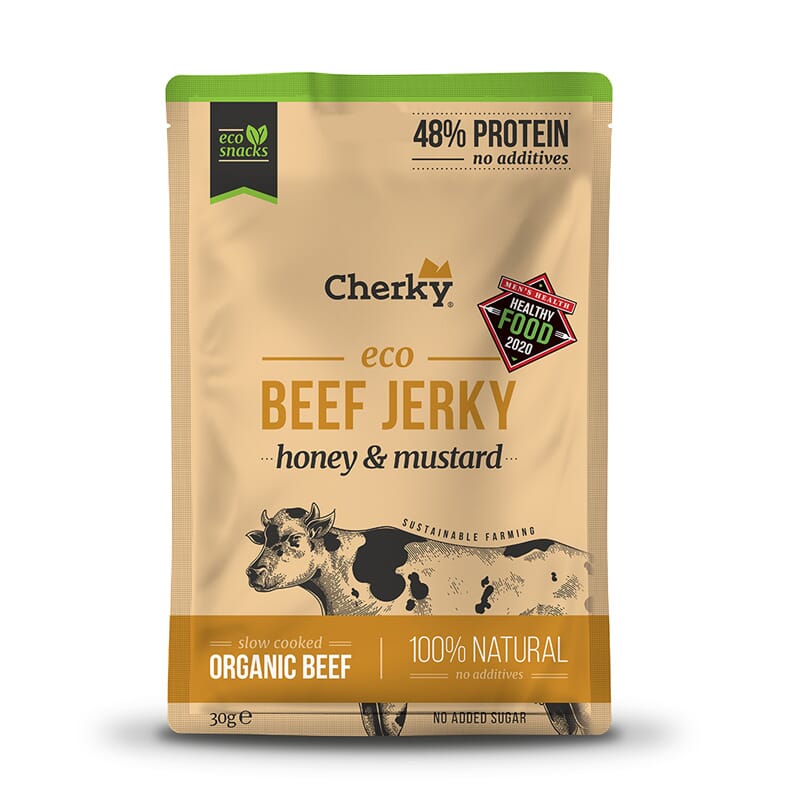 Beef Jerky Miel Y Mostaza Eco 30g