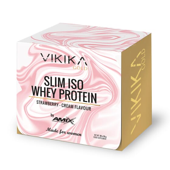 Slim Iso Whey Protein 30 x 20g de Vikika Gold By Amix