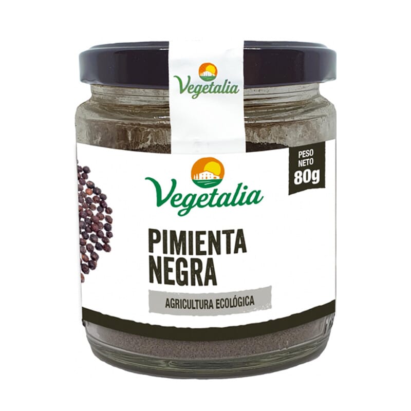 Pimienta Negra En Polvo Ecológica 80g