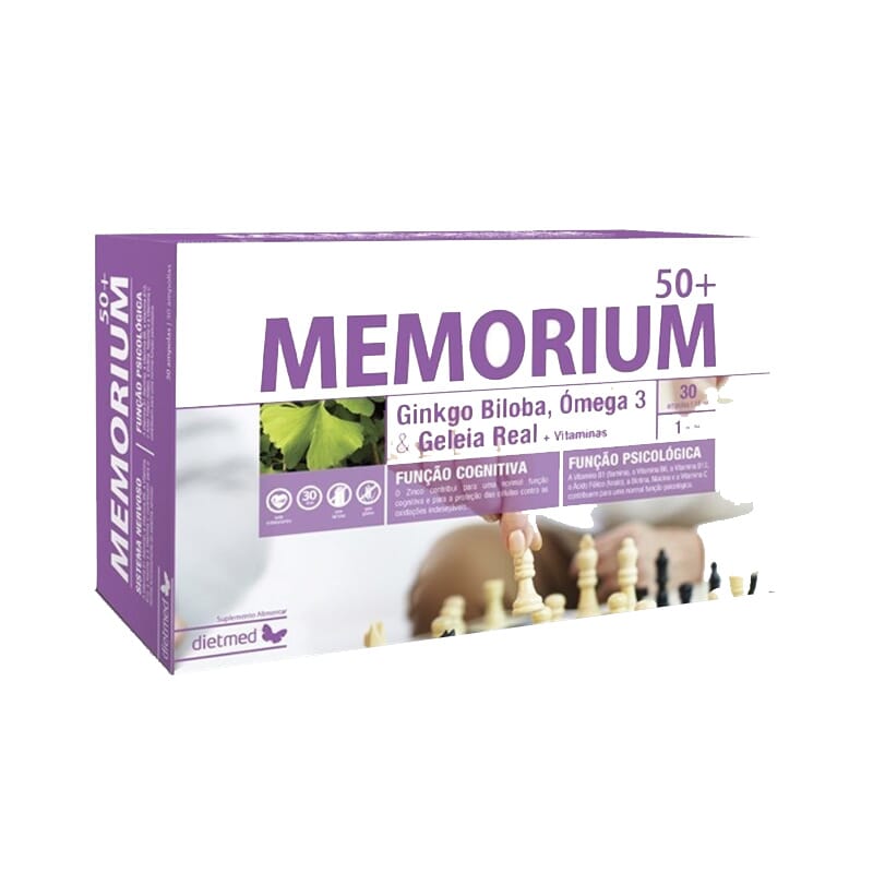 Memorium 50+ 30 ampullen