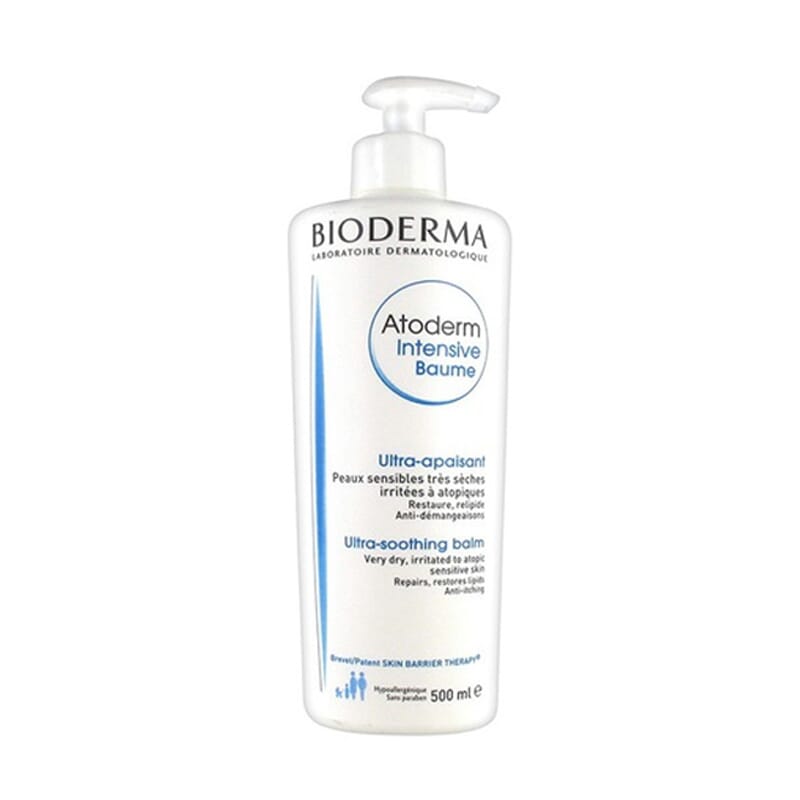 Atoderm Intensive Gel Crema  Cuidado Pieles Atópicas 500 ml de Bioderma