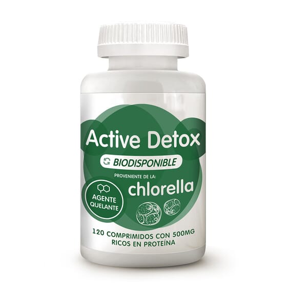 Chlorella Active Detox 120 Tabs Energy Feelings