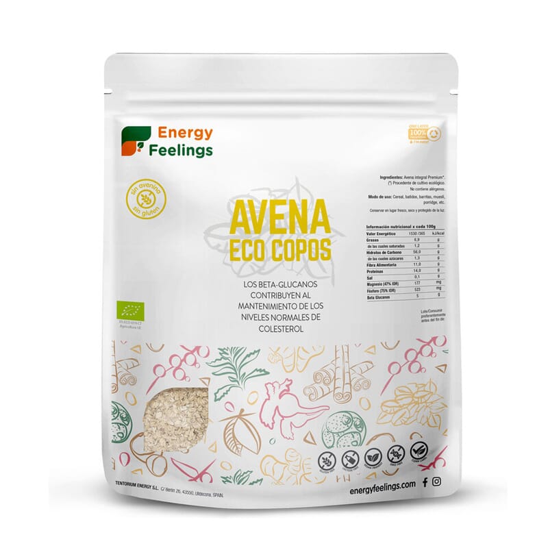 Copos De Avena Finos Sin Gluten Eco