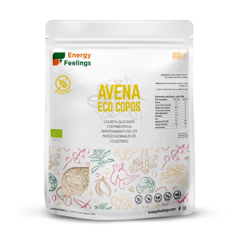 Fiocchi d'avena pregiati biologici senza glutine