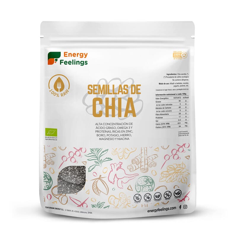 Semillas De Chía Eco 1 Kg