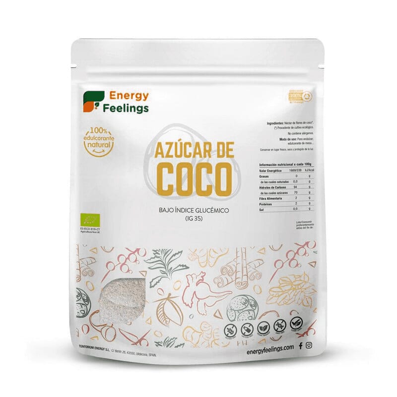 Zucchero di Cocco Bio 1 Kg di Energy Feeling