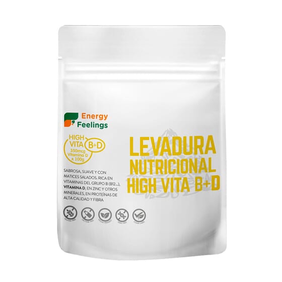 Levure Nutritionnelle High Vita D 75g - Energy Feeling