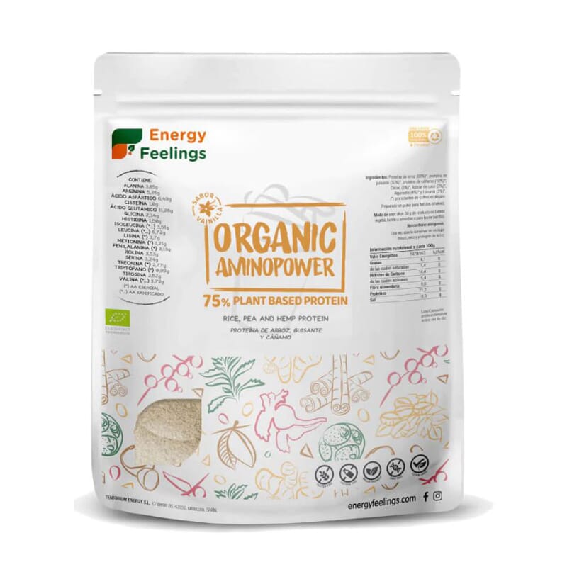 Organic Aminopower Vainilla 500g