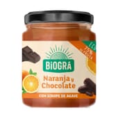 Confiture Orange et Chocolat Bio 200g de Biogra
