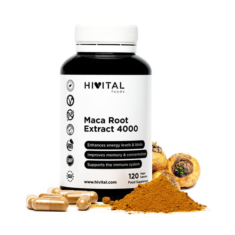 Extracto Raíz De Maca 4000 mg 120 VCaps