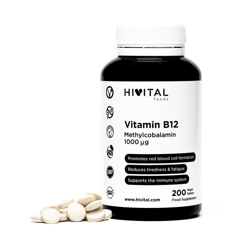 Vitamina B12 Metilcobalamina 1000 mcg 200 Tabs