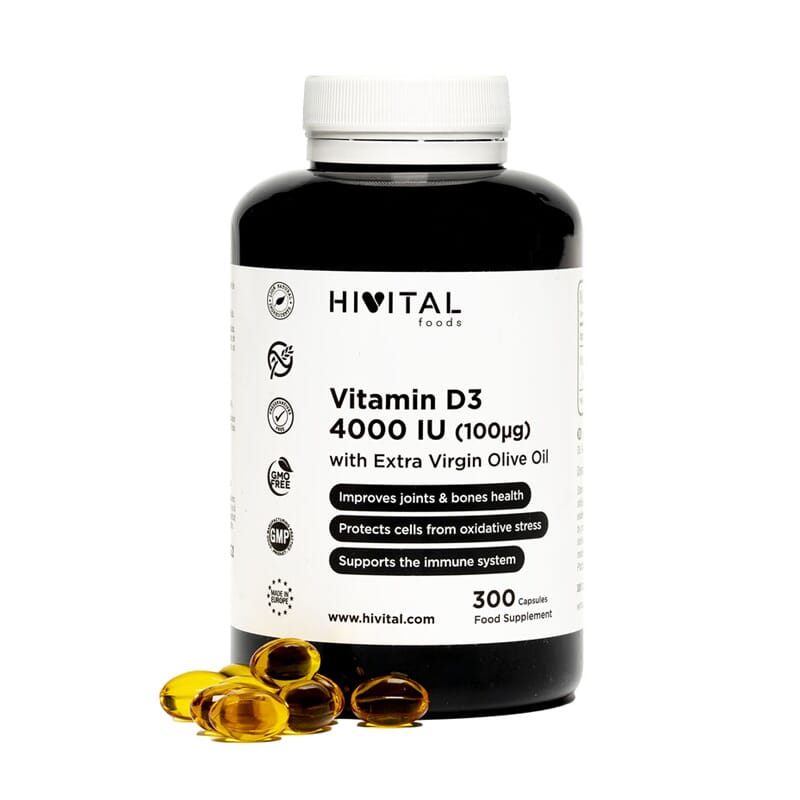 Vitamin D3 4000 iu 300 Caps