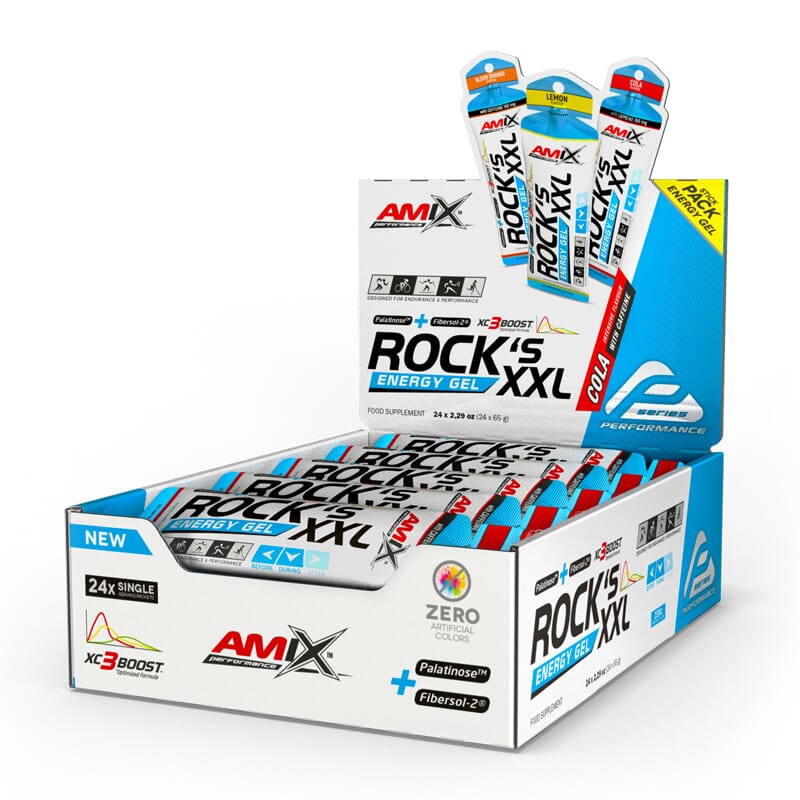Rock's Gel XXL Cafeína 24 x 65g