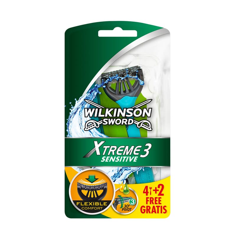 Wilkinson Sword Xtreme 3 Sensitive 6 Uds