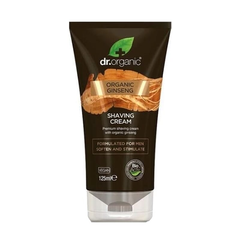 Crema De Afeitar De Ginseng Orgánico 125 ml