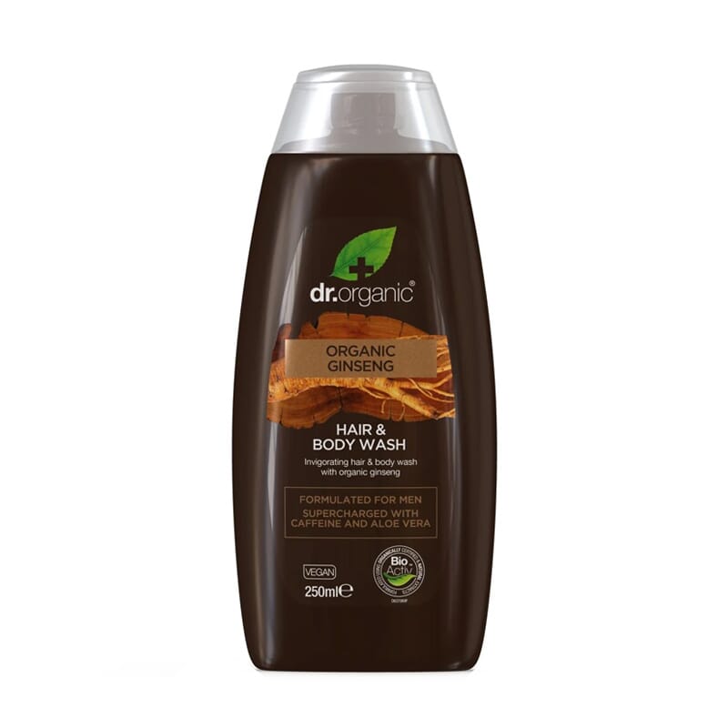 Gel De Baño Y Cabello De Ginseng Orgánico 250 ml