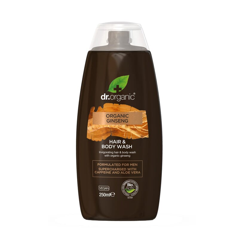 Gel De Baño Y Cabello De Ginseng Orgánico 250 ml