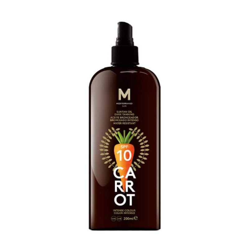 Carrot Suntan Oil Dark Tanning SPF10