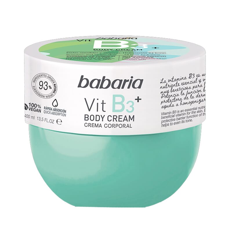 Crema Corporal Vitamina B3+ 400 ml