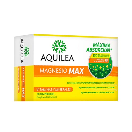 Magnesio Max 30 Tabs de Aquilea