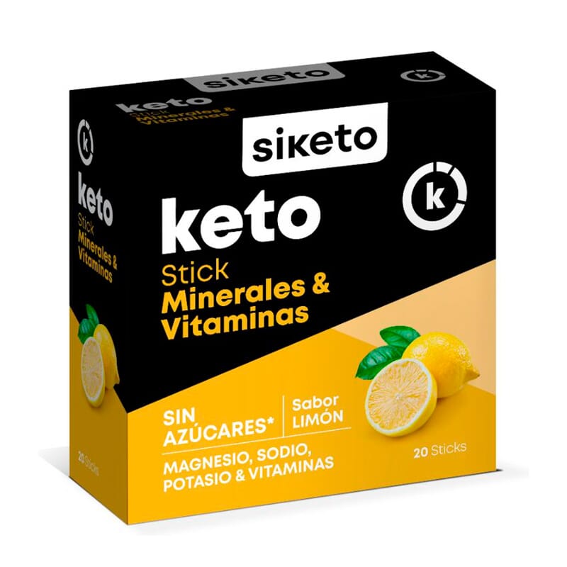 Keto Stick Minerais Vitaminas 20 Sticks