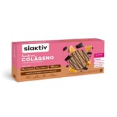 Siaktiv Snacks au Collagène Chocolat Noir Orange 40g 3 Unités de Siken