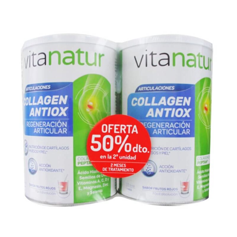 Duplo Vitanatur Collagen Antiox 360g 2 Uds