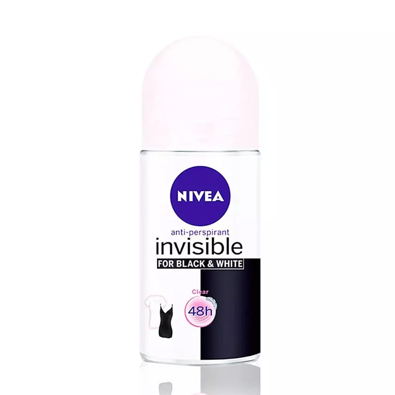 Skin Active Black White Invisible Original Desodorante Roll-On 50 ml