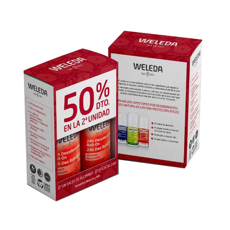 Duplo Deodorant 24h Granada 2 x 50 ml