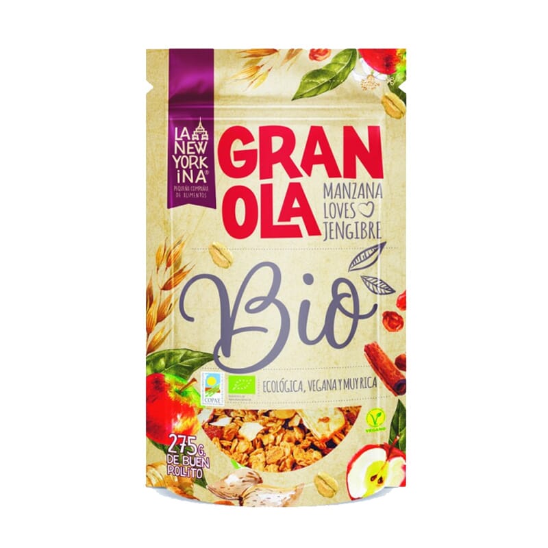Granola Manzana Y Jengibre Bio 275g