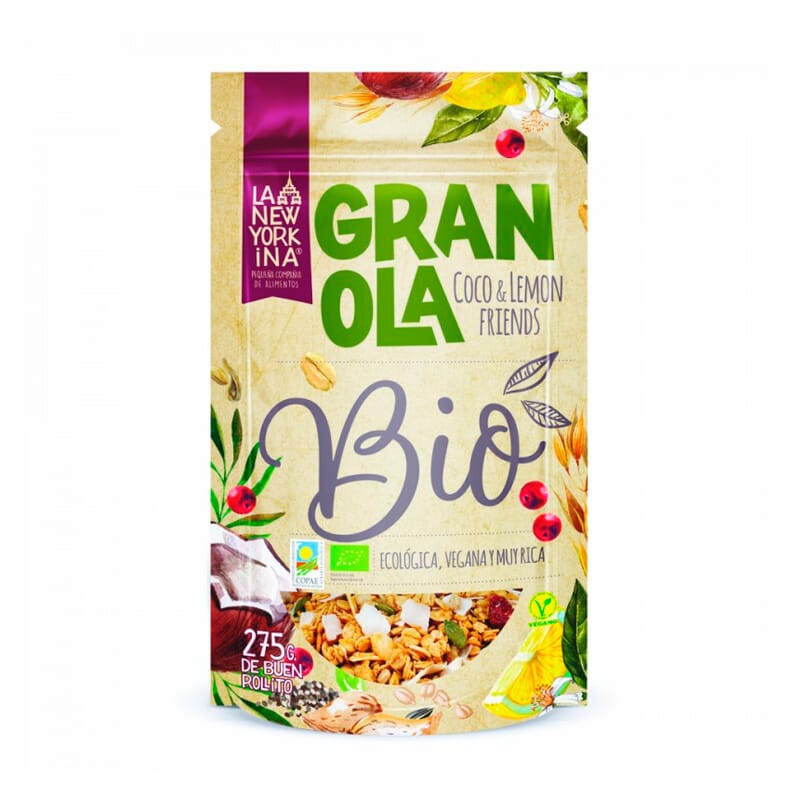 Granola Coco Y Limón Bio 275g