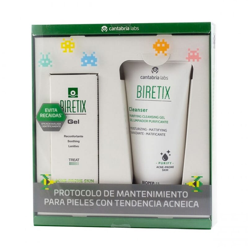 Tri-Active Gel Anti-Imperfecciones + Gel Limpiador Purificante  de Biretix
