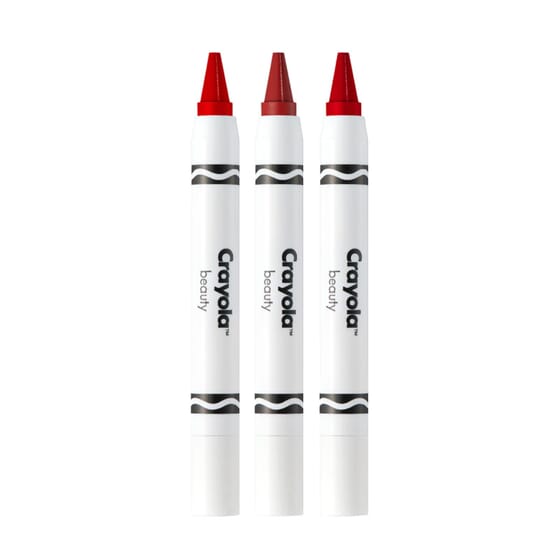 Crayola Crayon Trio Perfect Reds 3 Unités de Crayola Beauty