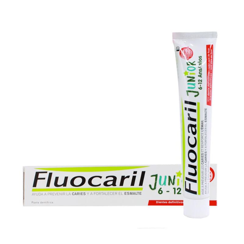 Fluocaril Junior 6-12 Años Gel Dentífrico Frutos Rojos 75 ml