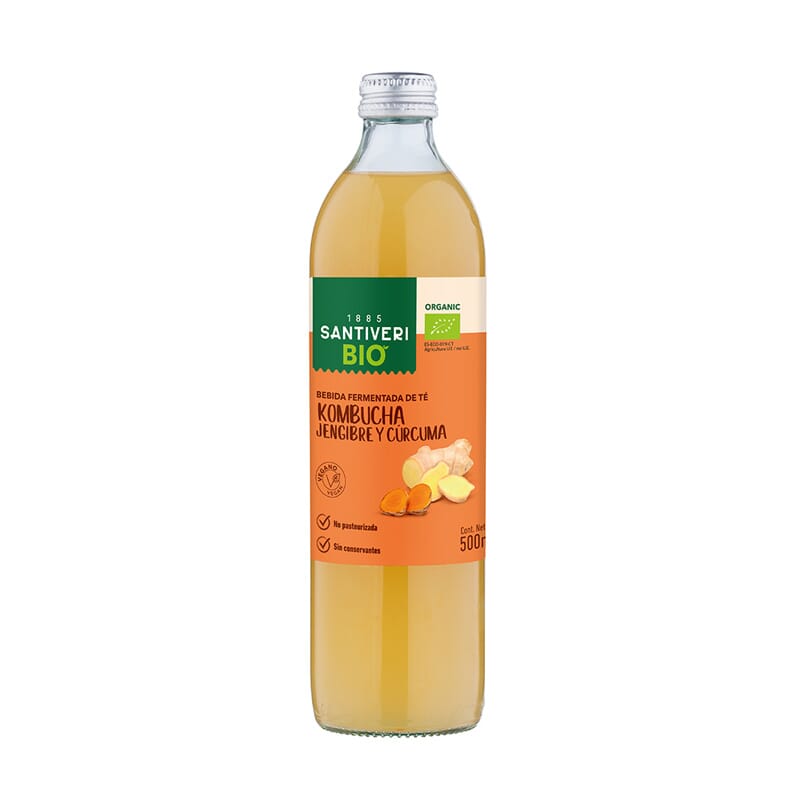 Compra Kombucha lima y jengibre BIO