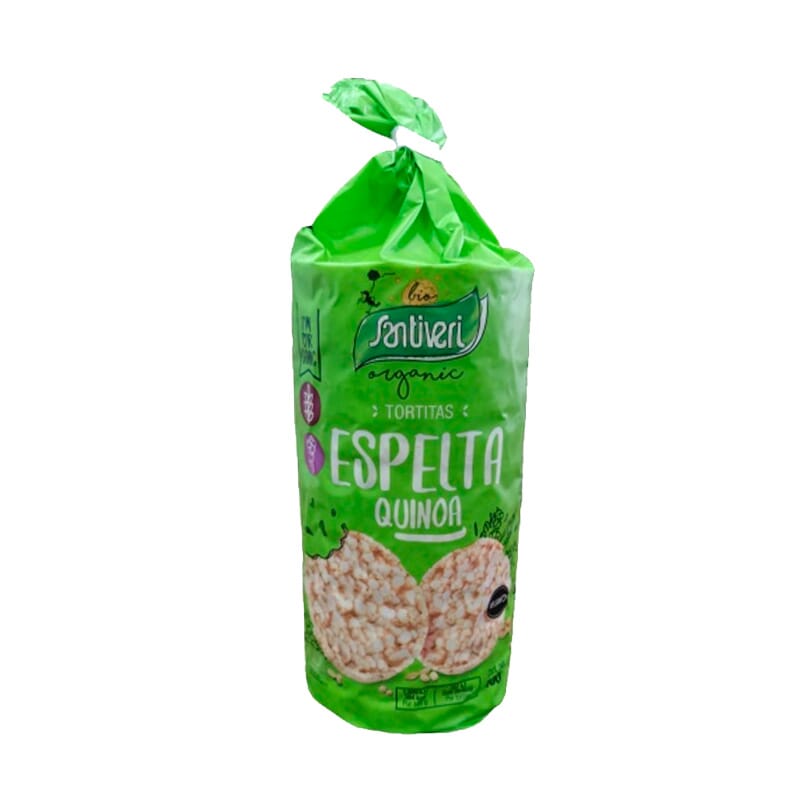 Tortitas Espelta Quinoa BIO 100g de Santiveri