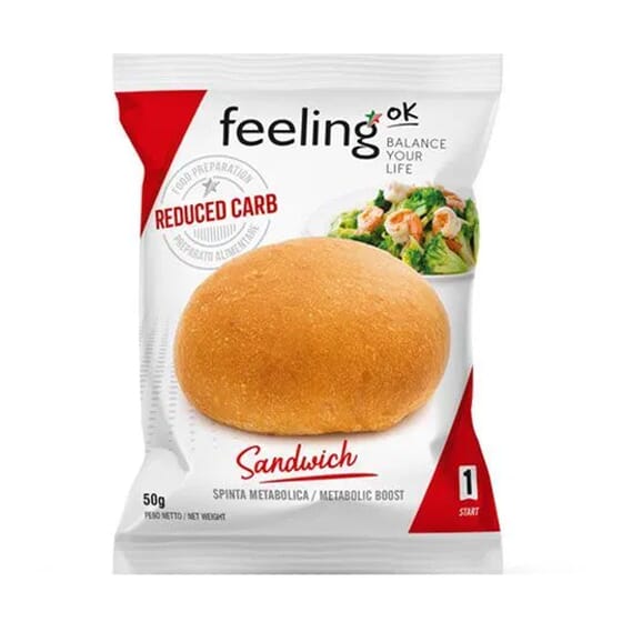 Bola Natural Sandwich 1 Start 50g da FeelingOK